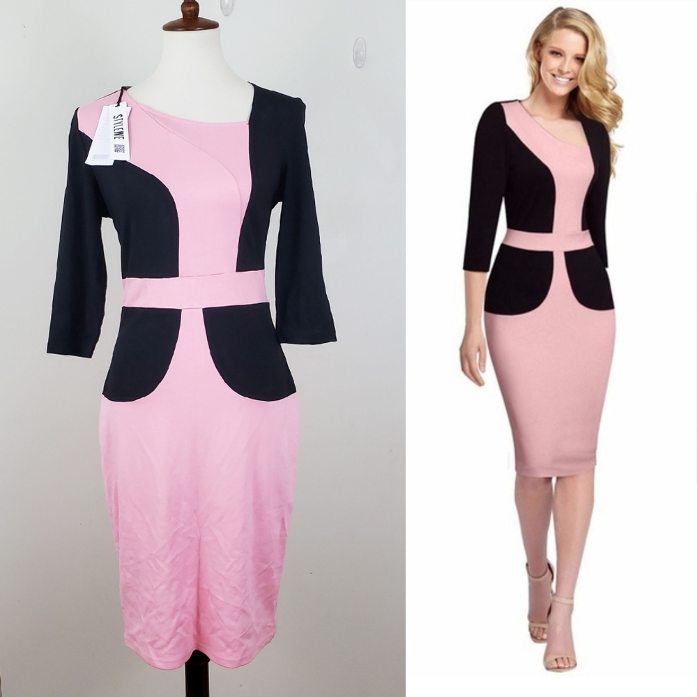 NWT Homeyee Colorblock Dress